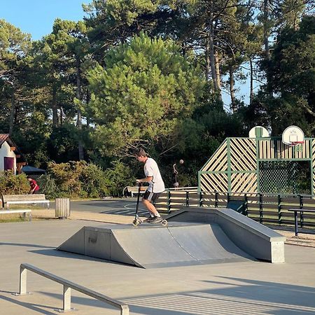 T2 Turquoise Ondres Plage Avec Piscine Et Tennis Zewnętrze zdjęcie