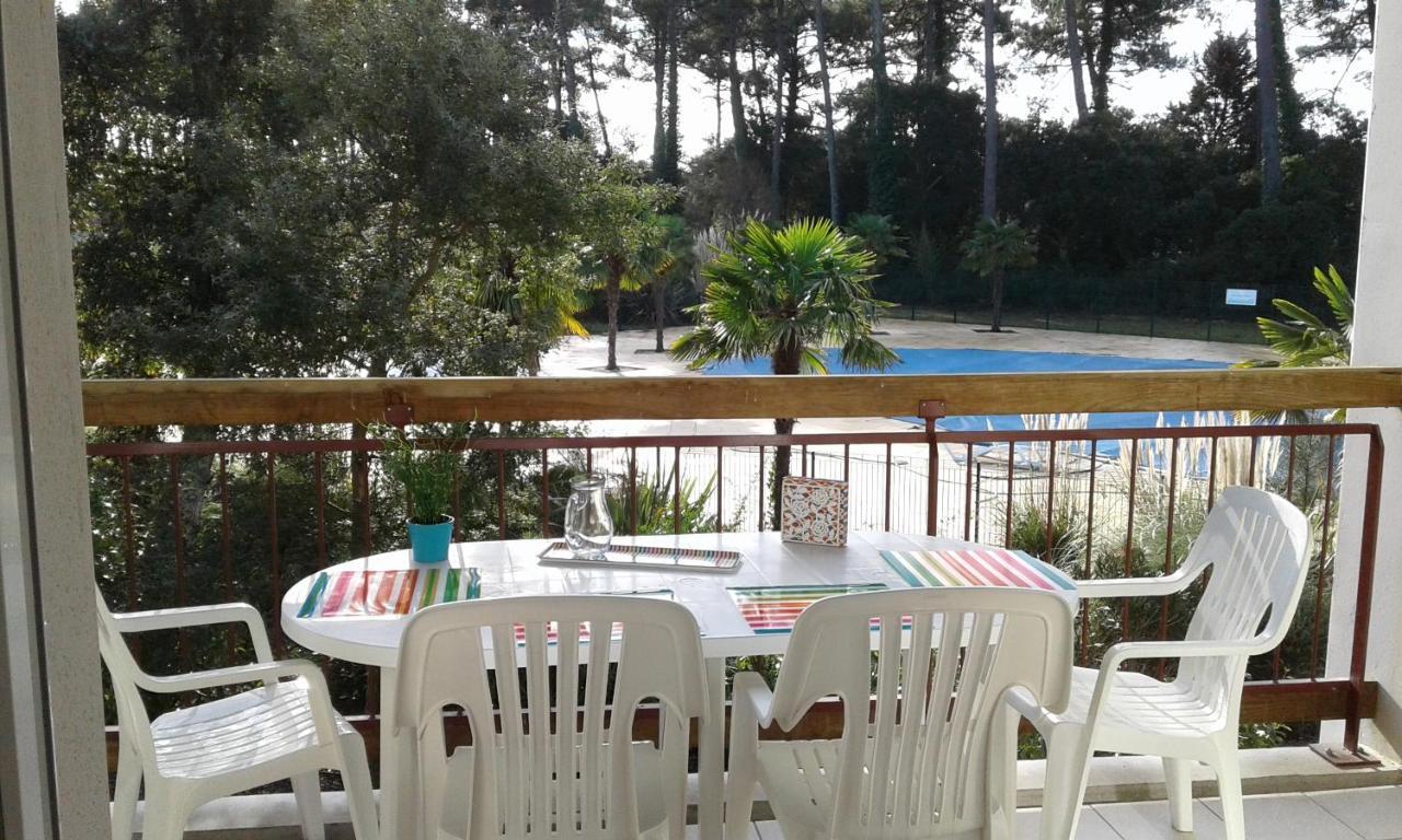 T2 Turquoise Ondres Plage Avec Piscine Et Tennis Zewnętrze zdjęcie