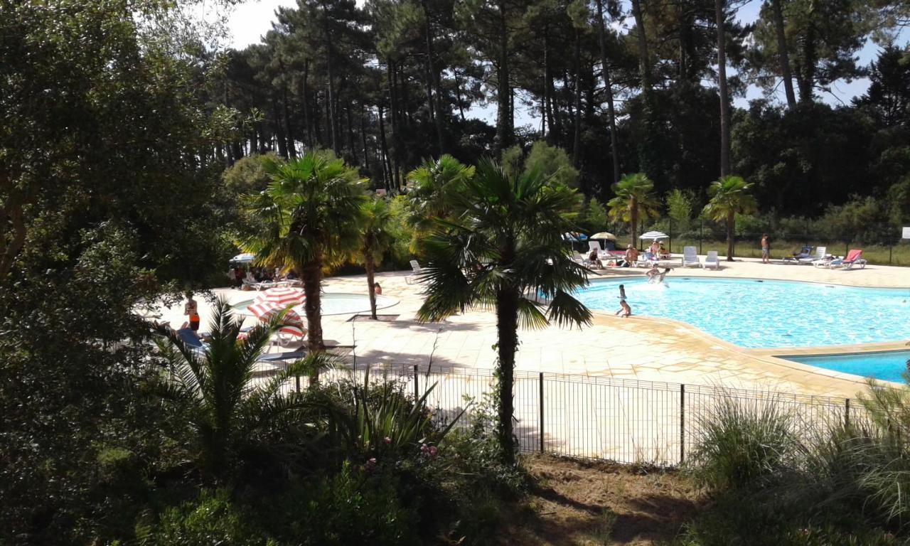 T2 Turquoise Ondres Plage Avec Piscine Et Tennis Zewnętrze zdjęcie